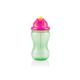 Pahar cu pai Vari Flo Flip It, 360 ml, 12 luni+, Nuby 437436